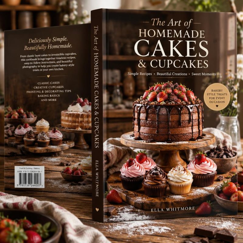 105 Receitas de Bolos & Cupcakes Caseiros