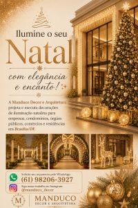 Locação de árvore de Natal decorada e Cenografia natalina em Brasília DF — foto 3