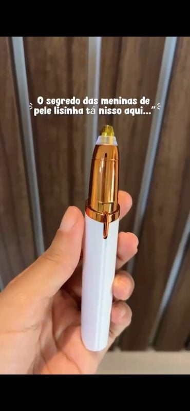 Caneta depiladora bellavita - pele lisa sem dor e sem complicação