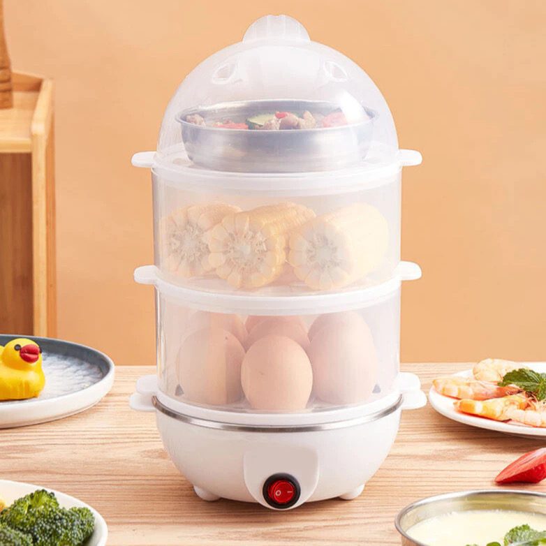 Cozedor De Ovos Portátil Elétrico Cozinha A Vapor 110v/220v