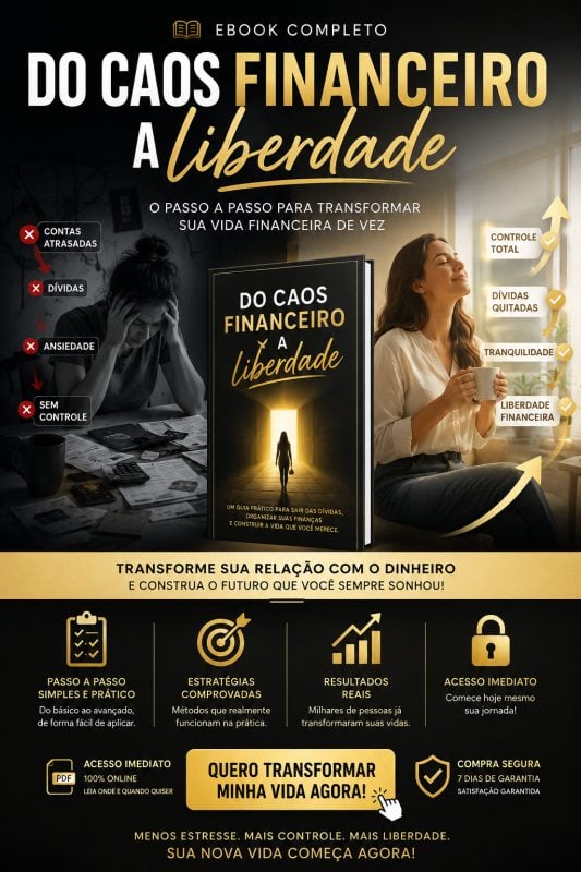 Ebook: Do caos financeiro a liberdade
