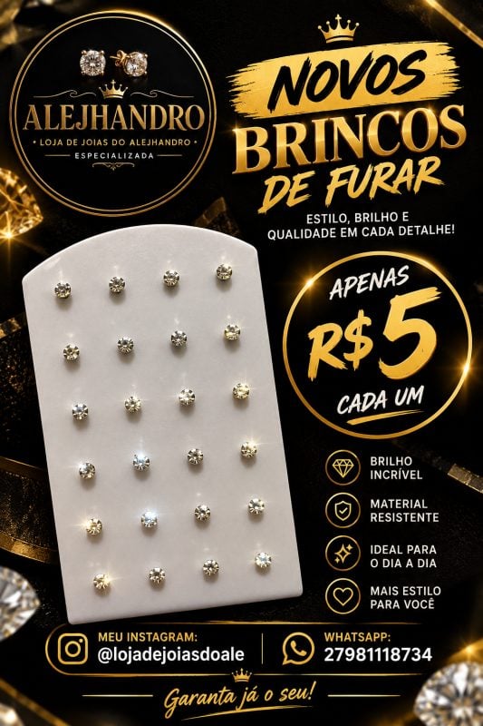 Brinco De Fufar Masculino