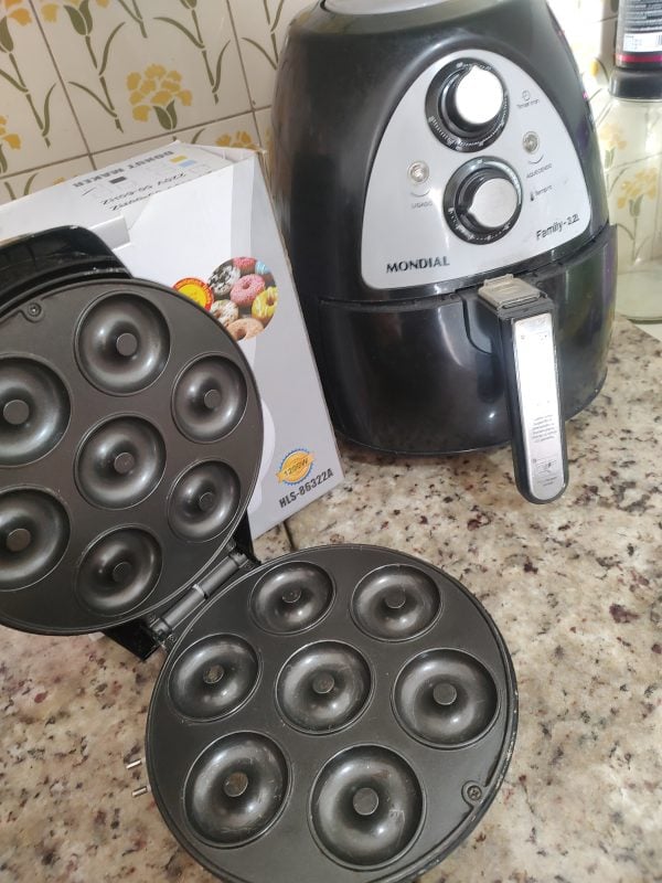 Air Frayer e Máquina de mini donuts