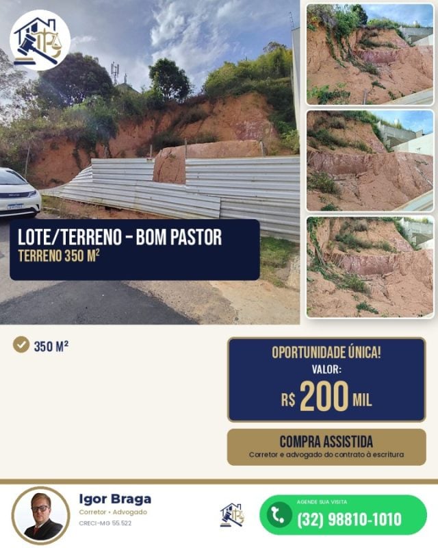 Terreno para Venda em Juiz de Fora, Bom Pastor