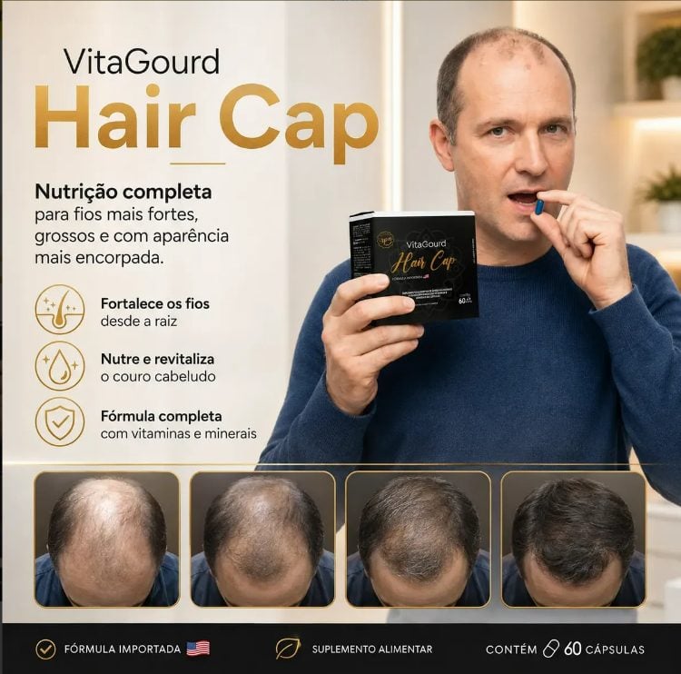 Vitagourd Hair Cap Rpn Biotina + Msm 60 Cápsulas — foto 2