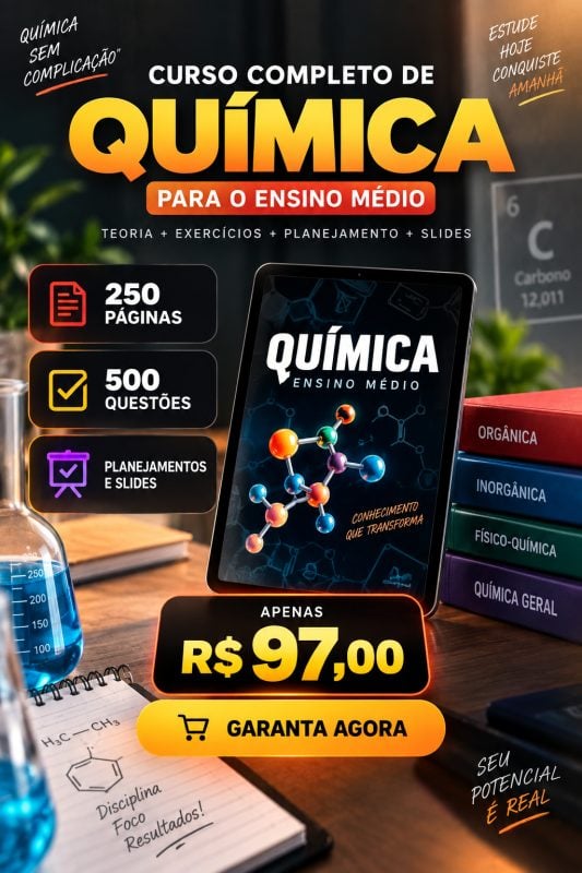 Curso de Química - Ensino Médio