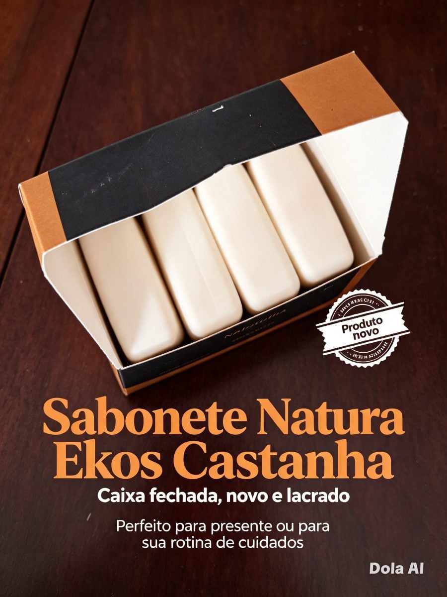 Caixa de sabonete Natura Ekos Castanha — foto 2