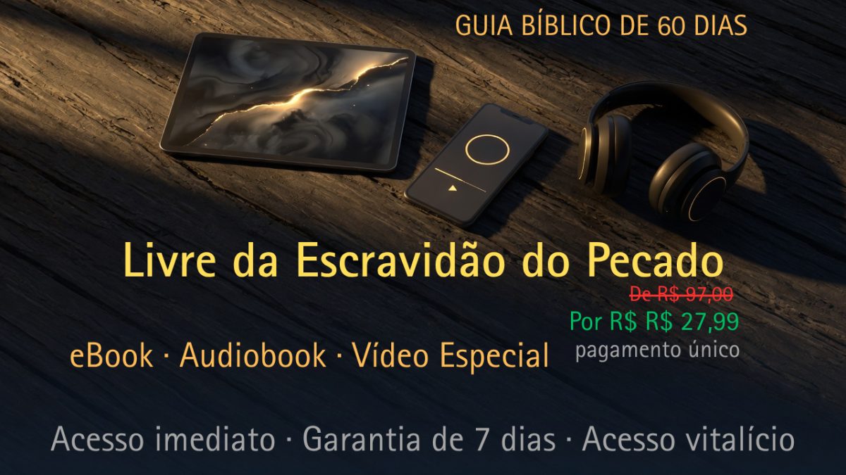 EBook, vídeo + Audiobook Livre da Escravidão do Pecado — foto 2