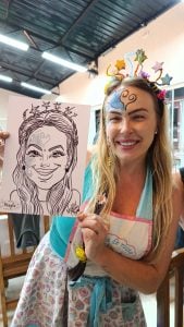 Caricaturas, Caricaturista, Caricaturas ao vivo em festas e eventos em geral — foto 5