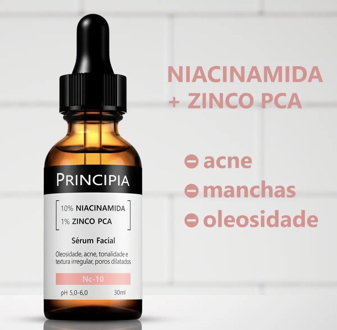 Principia Sérum 10% Niacinamida + 1% Zinco Pca NC-10 30 mL — foto 2
