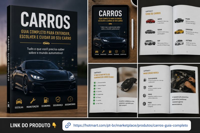 E-book sobre carros