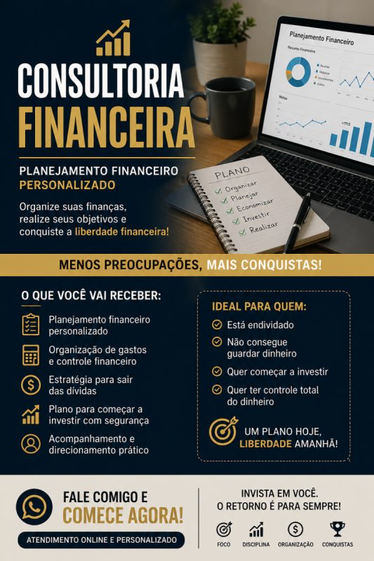 Consultoria Financeira Planejamento Financeiro Personalizado
