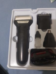 Barbeador Elétrico Kemei 3 em 1 KM 6558 Corta Cabelo Barba — foto 10