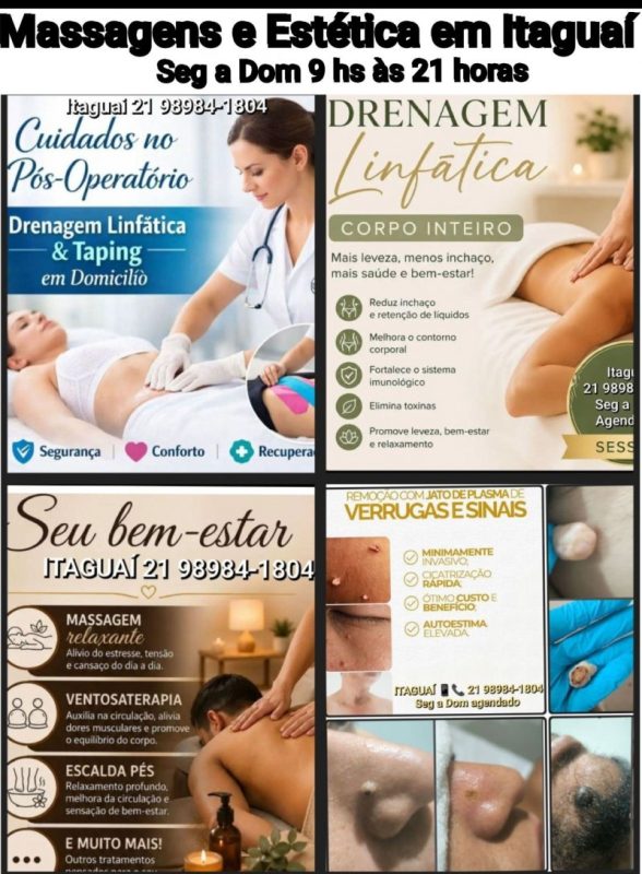 Massagens em Itaguaí Rj