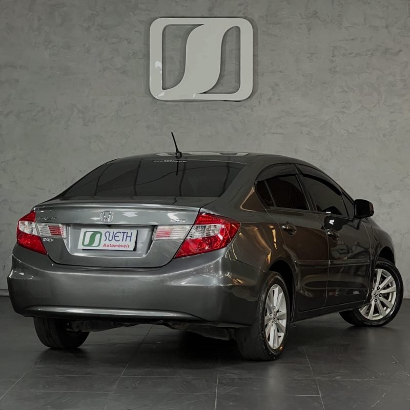 Honda Civic 2014 Lxs 1.8 Automático Com Gnv