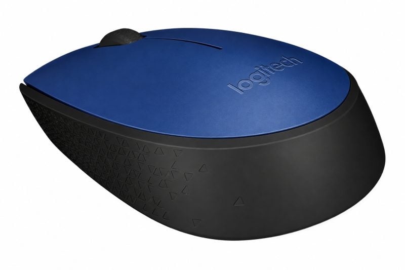 Mouse Sem Fio USB Ambidestro Compacto Logitech M170 Azul