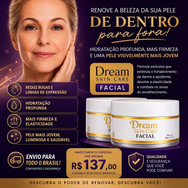 Você olha no espelho e sente que sua pele perdeu firmeza, brilho e juventude?