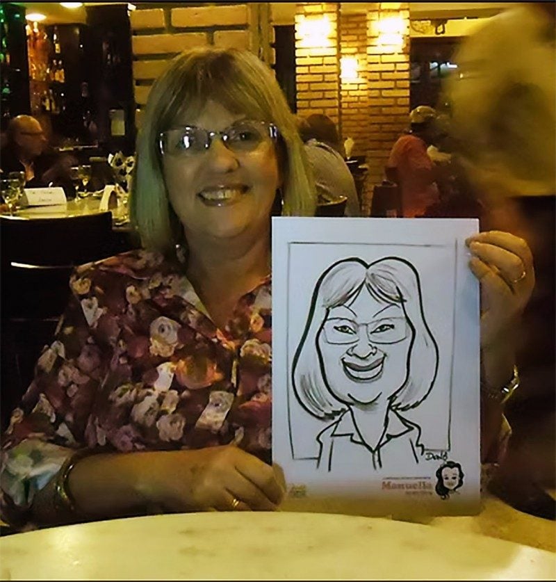 Caricaturas ao vivo em.Santos e SP — foto 2
