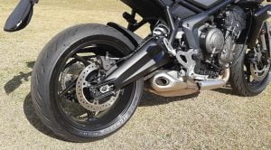 TIGER Sport 660 2025 Branca Metálica seminova garantia de fábrica 4.500 km IPVA 26 Quitada — foto 13