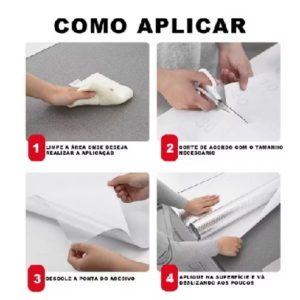 Papel Laminado 3 Metros Adesivo Ultra Resistente Cozinha Parede Moveis Sala — foto 5