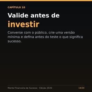 Mente Financeira de Sucesso: Guia Prático de Finanças e Empreendedorismo (Edição 2026) — foto 14