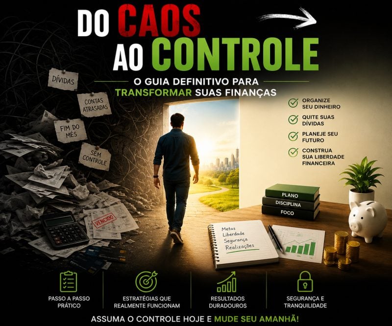 Ebook de finanças do caos ao controle