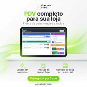 Sistema de gestão para lojas completo Controle Store PDV online — foto 7