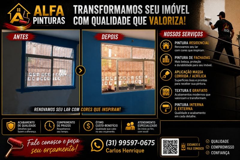 Pintura Residência/Comercial