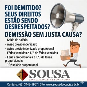 Direito Trabalhista, Demissão sem justa causa, Demissão com justa causa, Rescisão Indireta — foto 7