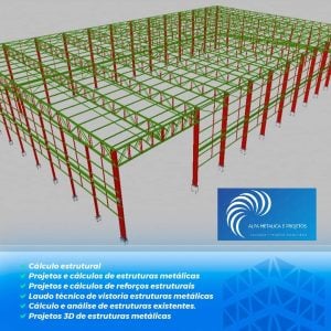 Projetos E Calculos De Estruturas Metalicas — foto 18