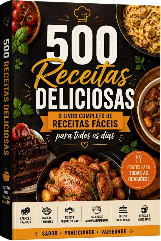 500 Receitas Fáceis e Deliciosas