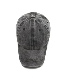 Boné Dad Hat Vintage Lavado Unissex Aba Curva Estonado Casual Streetwear Ajustável — foto 5