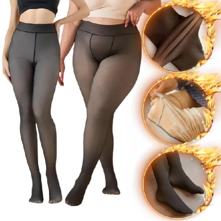 Meia-Calça Térmica Feminina Peluciada — foto 2