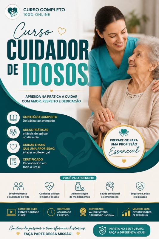 Curso Cuidador de Idosos