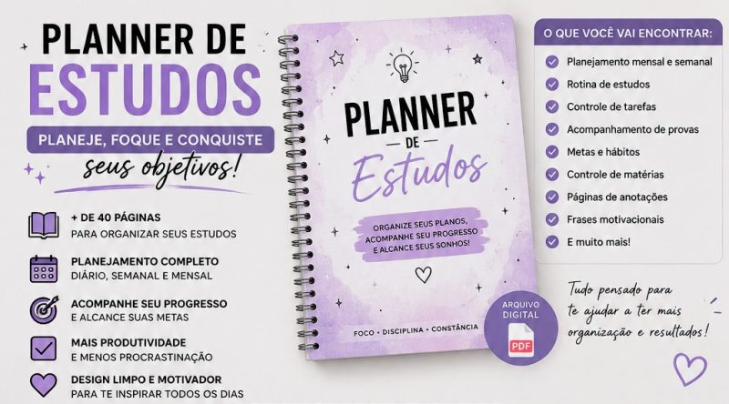 Planner de Estudos