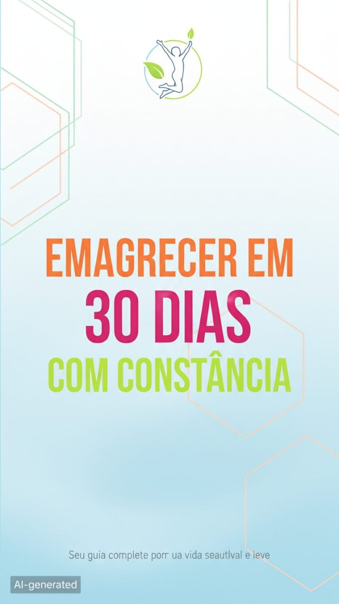 E-book Emagrecer em 30 Dias com Constância - Guia Digital PDF — foto 2