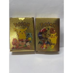 Kit Cartas Pokémon 55 Peças Gold Edition Cards Raros e Colecionáveis — foto 7