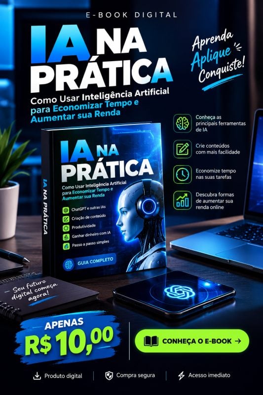 E-book IA na Prática: Aprenda Inteligência Artificial do Zero