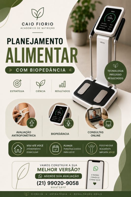 Exame de Biopendância + Antropométrico