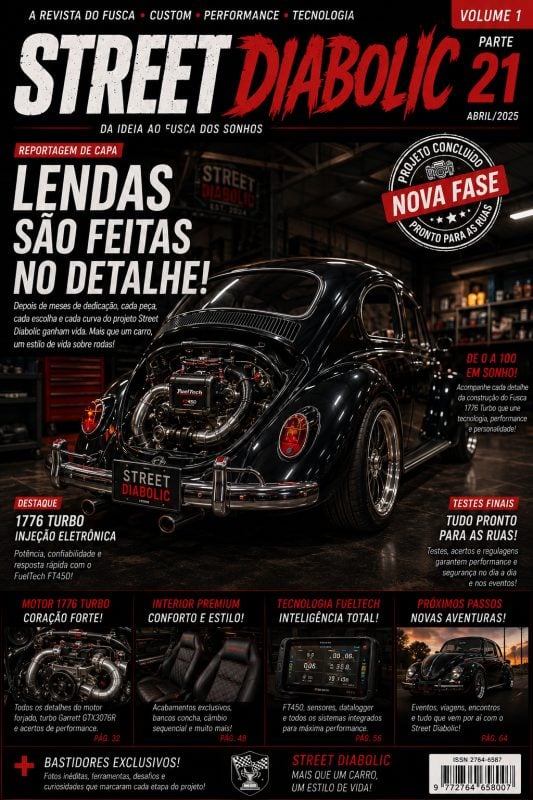 Projeto Street Diabolic Fusca Turbo 1776