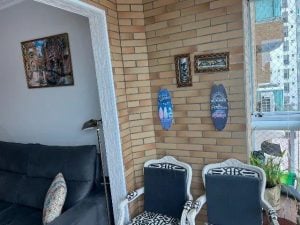 Apartamento Frente Mar no Canto do Forte | 2 Dorms, Suíte Praia Grande — foto 8