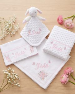 Kits Bebê Personalizados Manta Naninha Fraldas Enxoval — foto 6