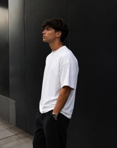 Camisa oversized 100% algodão — foto 3