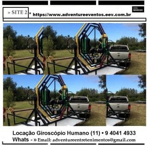 Aluguel Locação Vendas Giroscópio Humano — foto 9