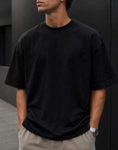 Camisa oversized 100% algodão — foto 5