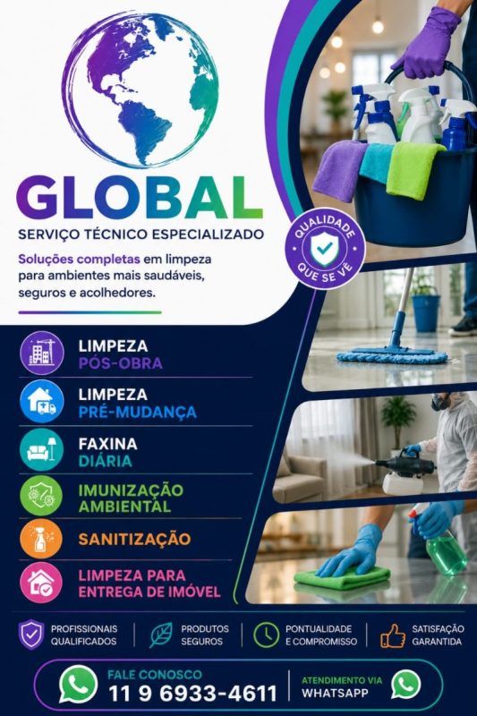 Limpeza pós obra