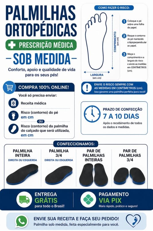 Palmilhas Ortopédicas