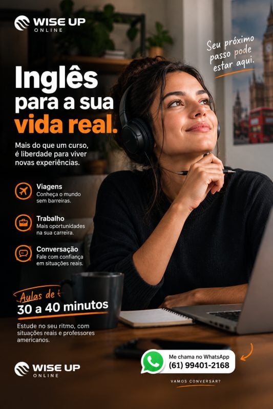 Curso de Inglês Online para Adultos Wise Up Online