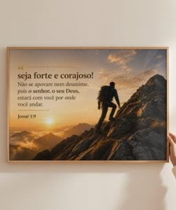 Quadro Josué 1:9 — foto 4