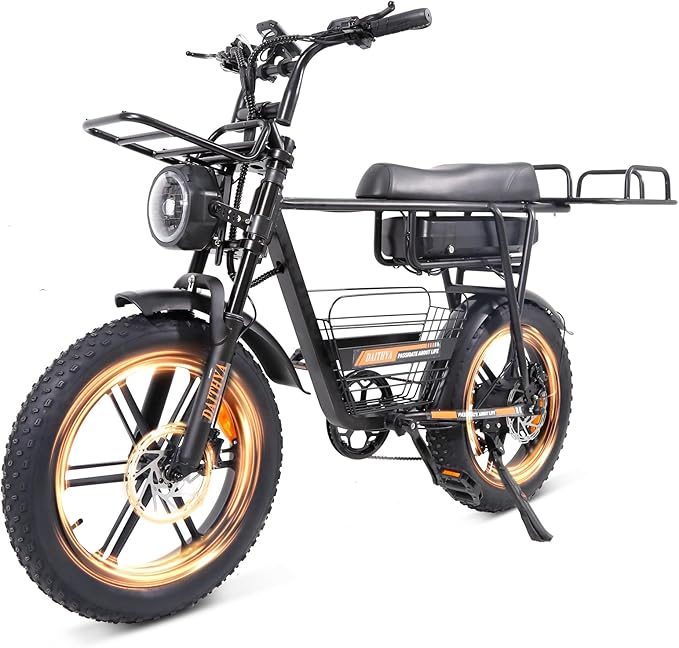 BEMMY Bicicleta Elétrica Pneu Largo de 20x4, 1000W (ZERO KM ) FRETE GRÁTIS!